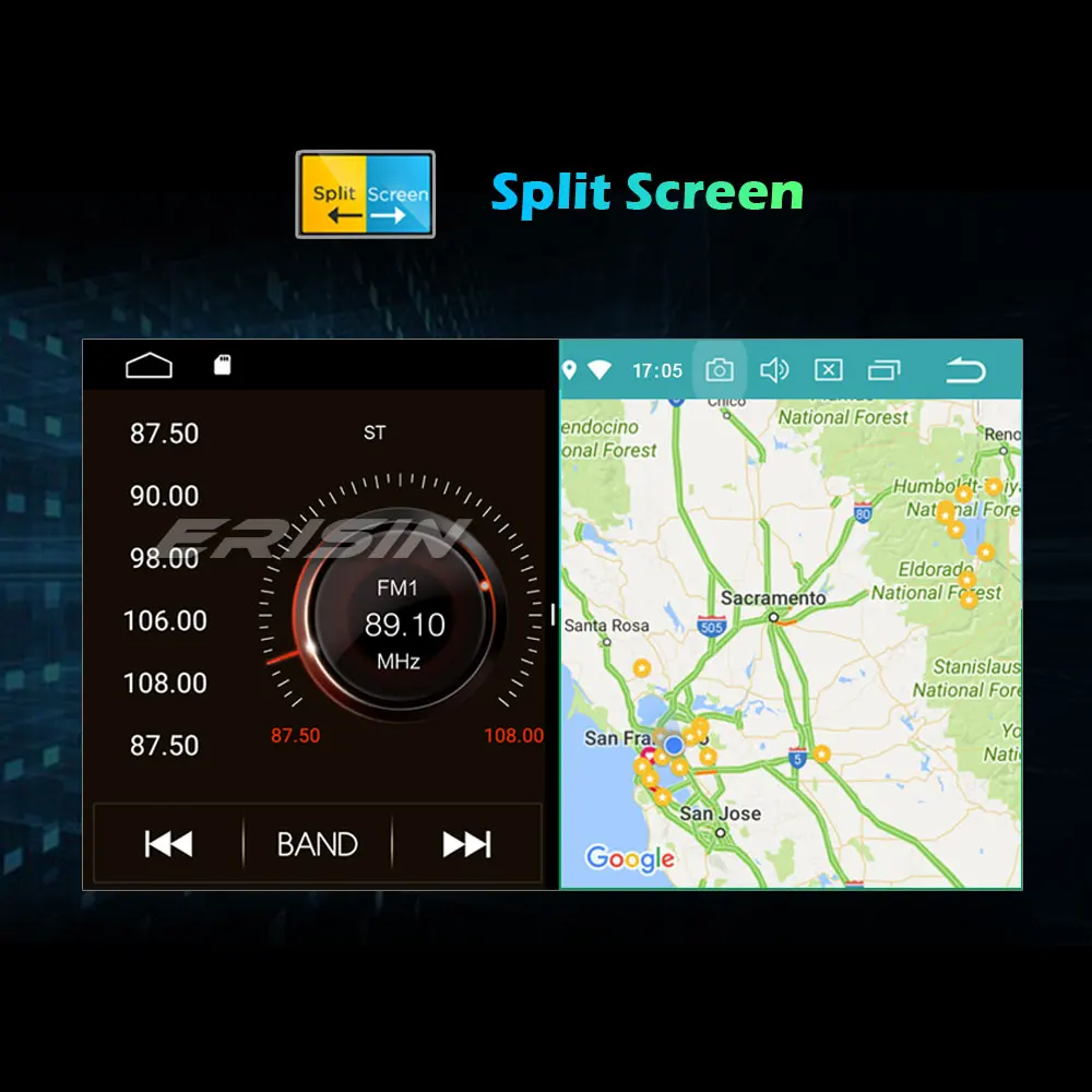 Автомобильная стереосистема erоблаз 4281 9 дюймов Android 10 0 Carplay DSP DAB + GPS Wi-Fi USB Bluetooth