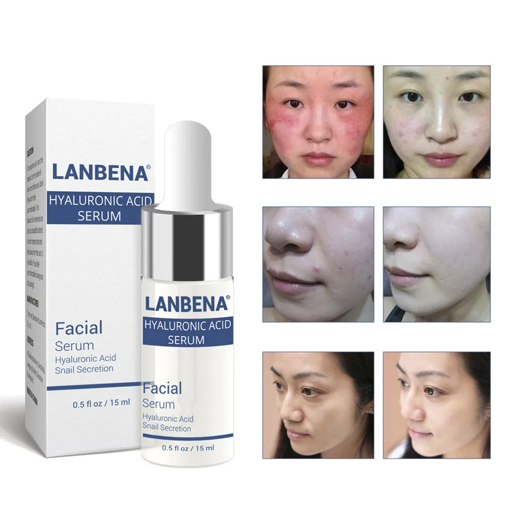 15 мл Витаминная Сыворотка для подтяжки лица гиалуроновая жидкость увлажняющая