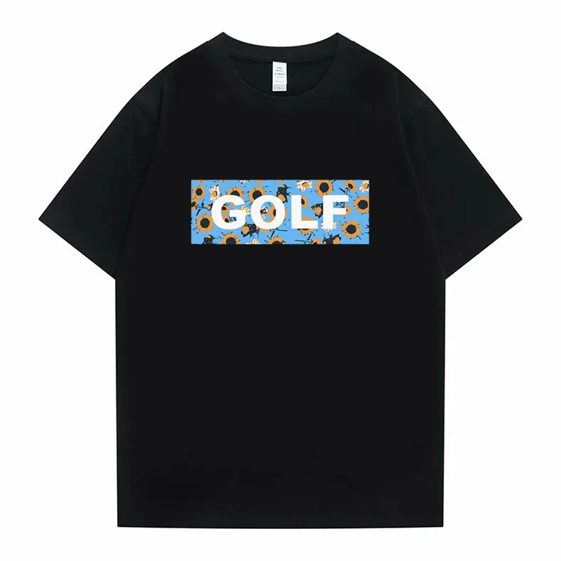 

New Golf Wang Igor Tyler The Creator T-shirt Men Women Harajuku GOLF Letter Print Tee Short Sleeve Mens Fashion Hip Hop Tshirt