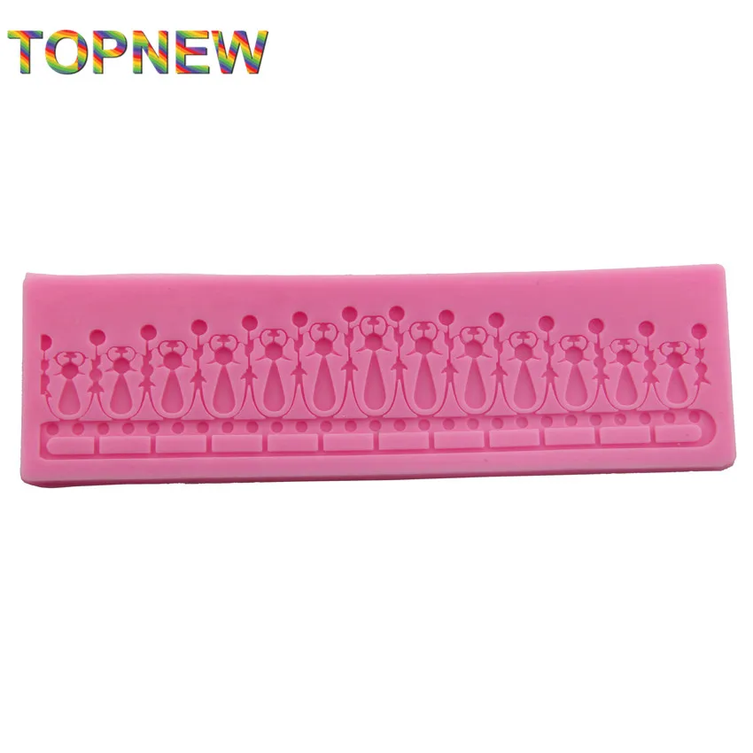 Помадка торт мгновенный кружево силиконовая форма Сахарная паста сахар