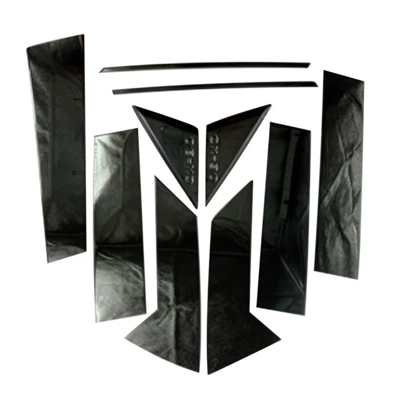 

Car Black Stainless Steel Window Trim Center Pillar Cover Trim for Mazda CX30 2020 2021