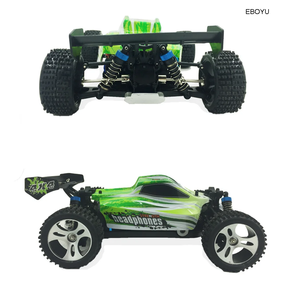 WLtoys A959-B Радиоуправляемый автомобиль 2 4 ГГц масштаб 1:18 4WD 70 км/ч высокоскоростной