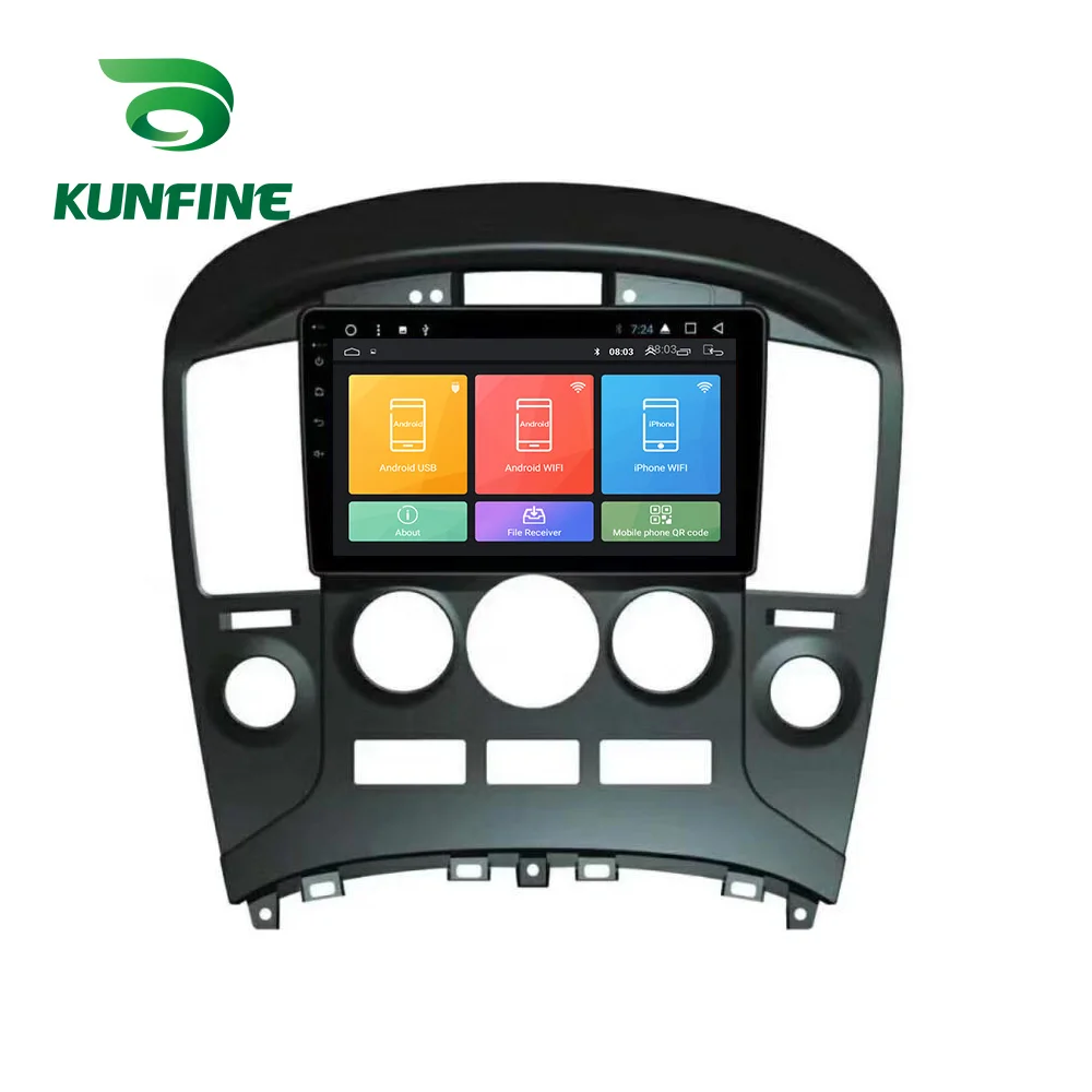 Восьмиядерный Android 8 1 автомобильный DVD gps навигатор плеер Deckless стерео для HYUNDAI H1 2017