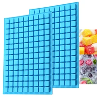 bpa free honeycomb ice cube tray 126 cubes silicone ice cube maker mold for ice cream party whiskey cocktail cold drink