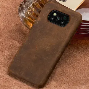 Genuine PULL-UP Leather Case for Poco X3 Pro NFC F3 GT Mi 11 10 10T
Lite Cover For Xiaomi Redmi Note 10 Pro 10s 9T Note 9 8 pro