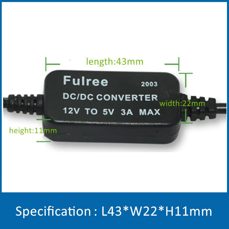 Usb адаптер с внешним напряжением на 5 В 3 а защитой от низкого нагрева|converter dc|dc