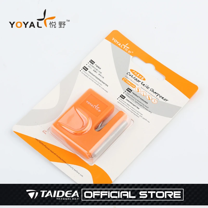 

YOYAL Outdoor Knife Sharpener T0612D Professional Mini Knife Sharpener Diamond Knife Sharpening System TAIDEA Production