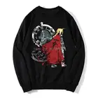 Стальной алхимик толстовки мужские винтажные толстовки Элрик Эдвард Братство аниме Fma манга весна осень свитер уличная одежда