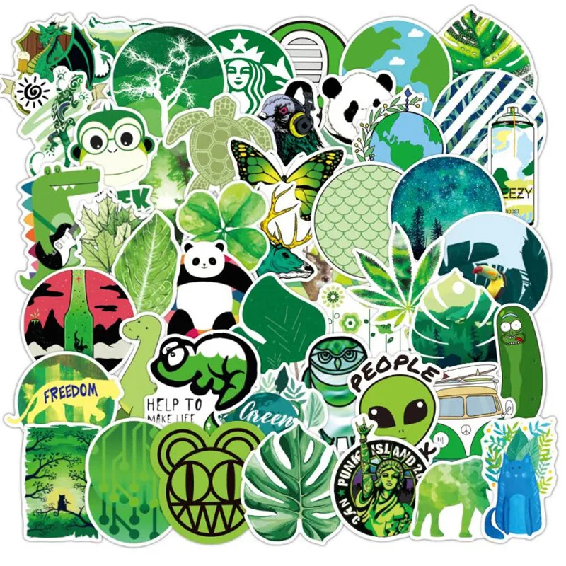 

10/30/50PCS Purple Small Fresh Cute Panda Sticker Notebook Skateboard Guitar Luggage Graffiti Decoration Toy Wholesale