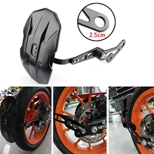 Artudatech Universal CNC Moto Rear Fender Mudguard For BMW For Yamaha For Honda For Kawasaki Motorcycle Accessories Part