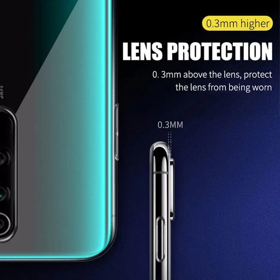 Ultra-thin Transparent Soft TPU Cases For Xiaomi Redmi Note8 Pro Note7 8A 7A K20 Silicone Cover Mi9 CC9 9T |