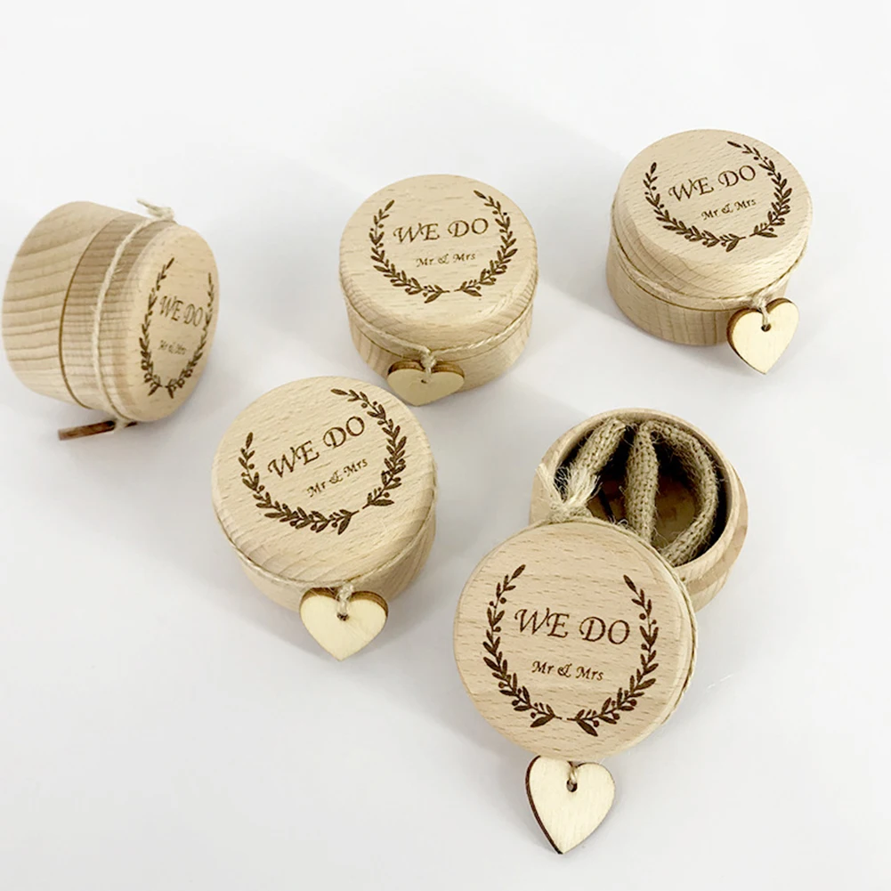 

Wooden Ring Box For Marriage And Engagement Ring Packing Box