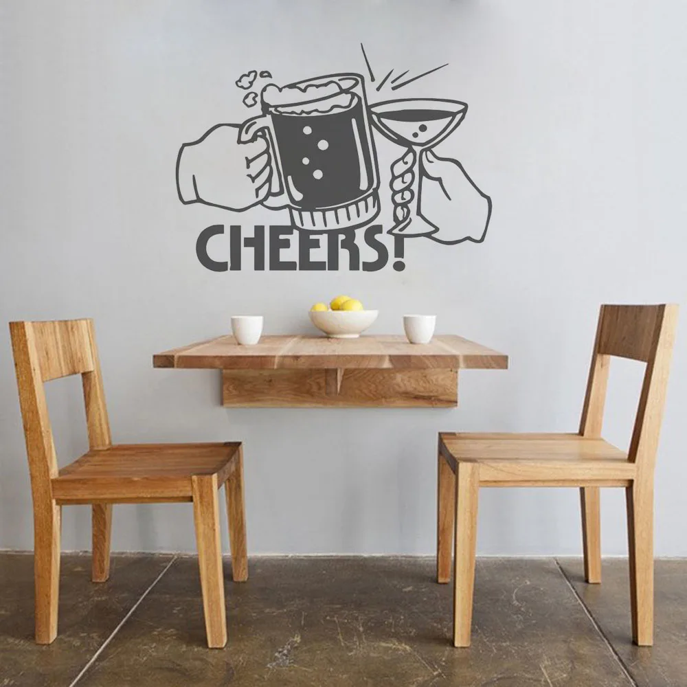 Настенные кухонные наклейки художественные настенные Стикеры для дома