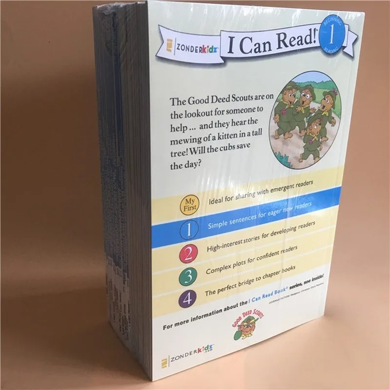 25 Books/set I Can Read Phonics Books My Very First Berenstain Bears English Picture Story Book for Children Kids Reading | Игрушки и