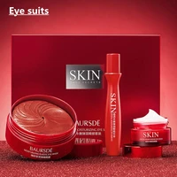 new brand makeup moisten eye care suit3pcs cosmetics setmoisturizer eye creamelasticity of skin maskessence for skin care