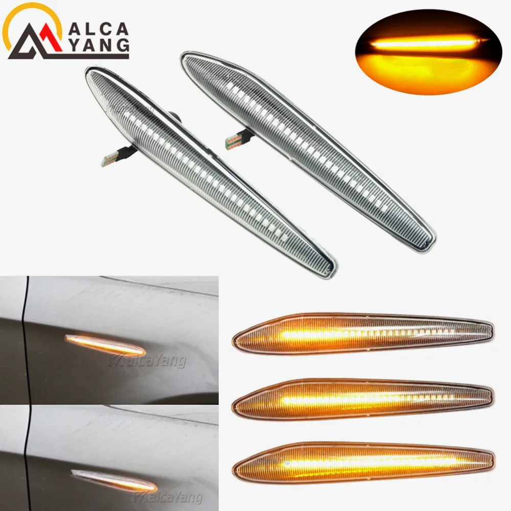 

Led Dynamic Turn Signal Light Side Marker Blinker Indicator Lamp Repeater For Alfa Romeo 159 Sportwagon Brera Spider 939 2006-12