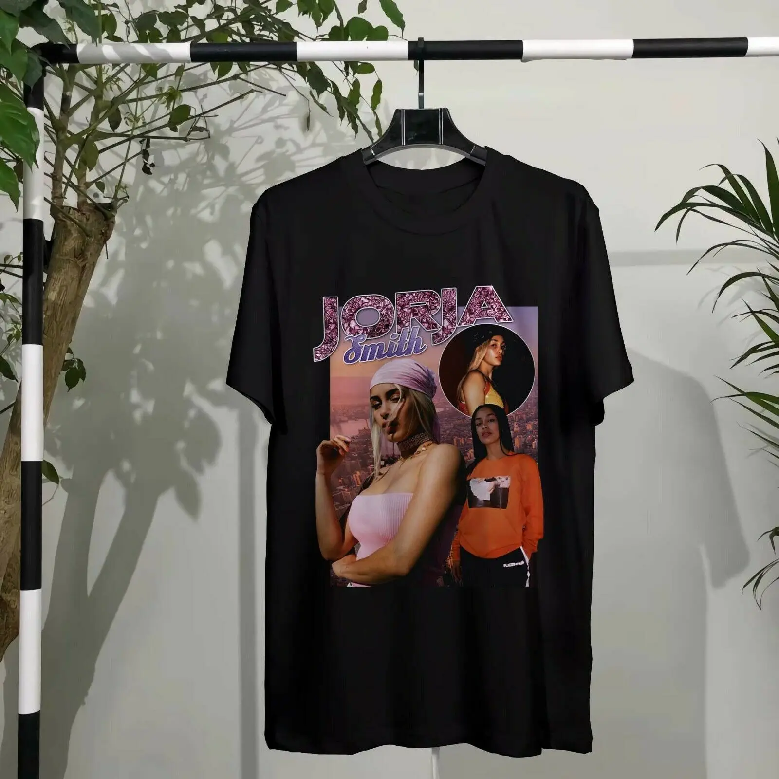 JORJA SMITH футболка эксклюзивная одежда мужские футболки Короткие