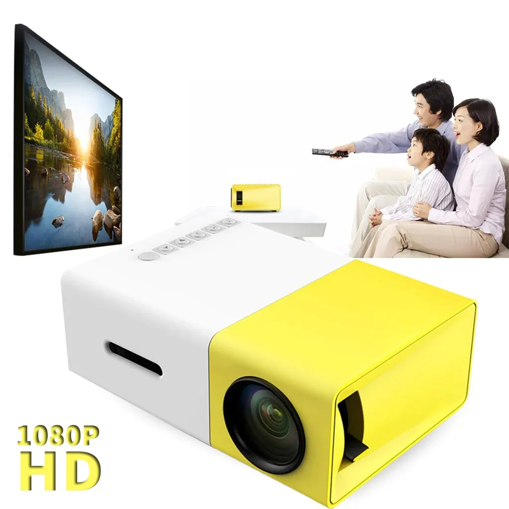 YG300 YG - 300 Mini LCD Projector Full 