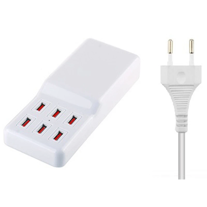 Топ 6 Usb 60 Вт порт зарядное устройство для мобильного телефона планшета 2 умная