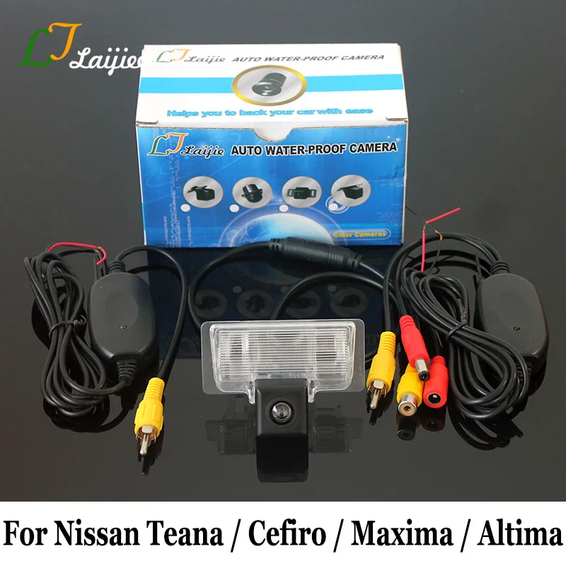 Для Nissan Teana Cefiro Maxima Altima J31 J32 U32 L32 L33 A34 A35 A36 RCA AUX HD Беспроводная Автомобильная камера