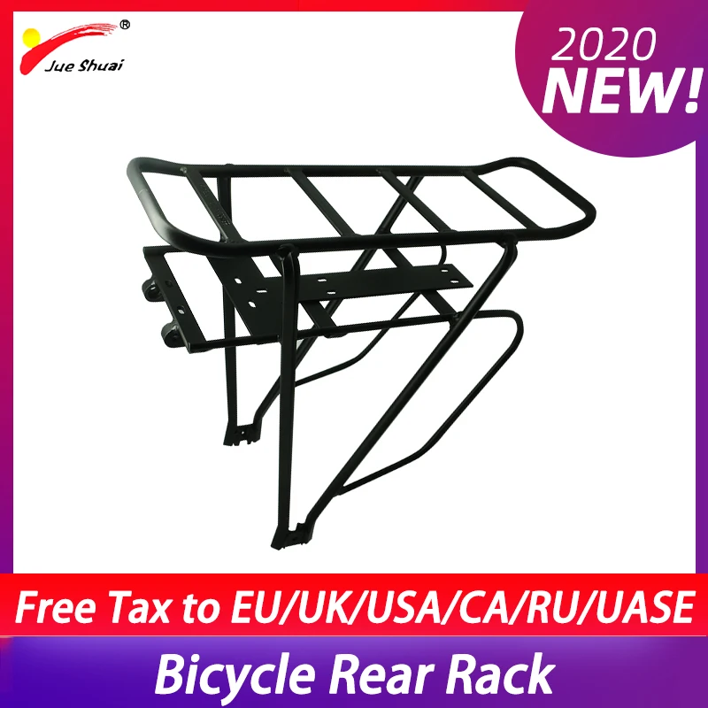 20'' 26&quot 700C Bike Rear Rack Bicycle Luggage Carrier Double Layer luggage rack Shelf Adjustable for Ebike Battery bike part | Спорт