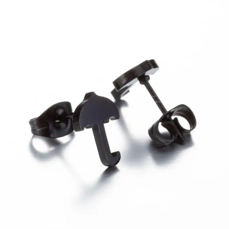 Уникальные геометрические серьги из нержавеющей стали ювелирные изделия для