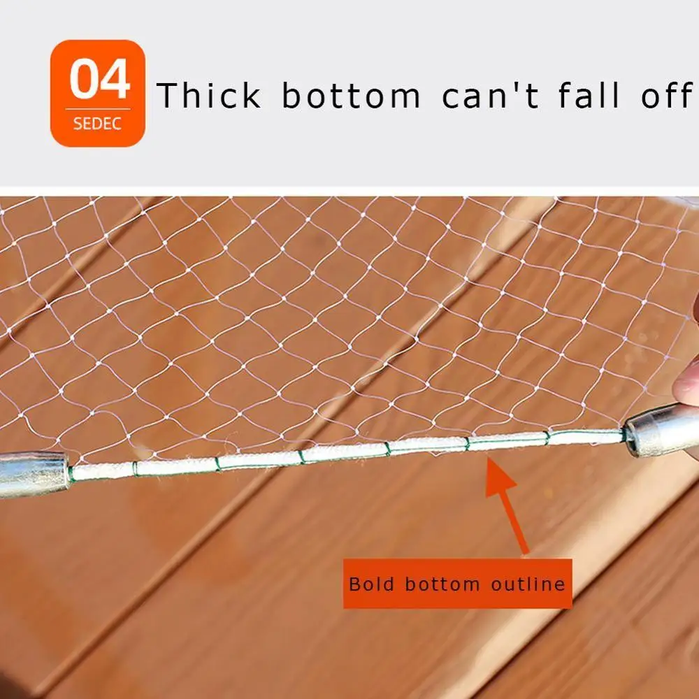 Ручная сеть в американском стиле Finefish Cast рыболовная американская для рыбалки