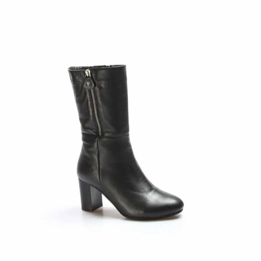 

Women Boots Fast Step Genuine Leather & Shearling Women'S High Heel Boots 064 Yza531