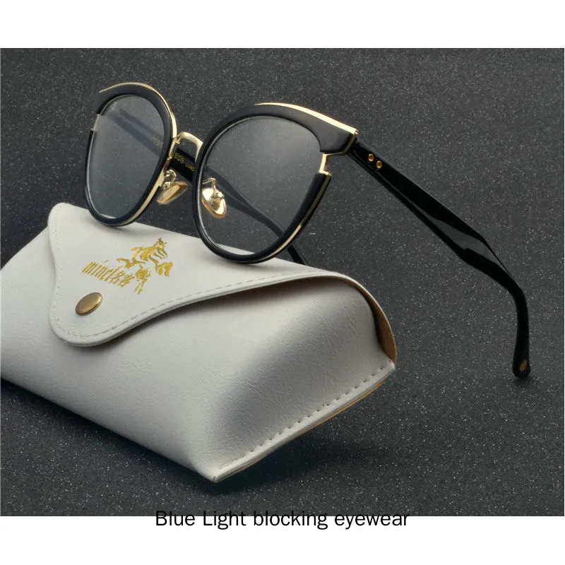 Fashion Brand Design 2020 New Custom Computer Optical Eyeglasses Women Blue Light Blocking Glasses Goggles UV400 with Box NX | Аксессуары