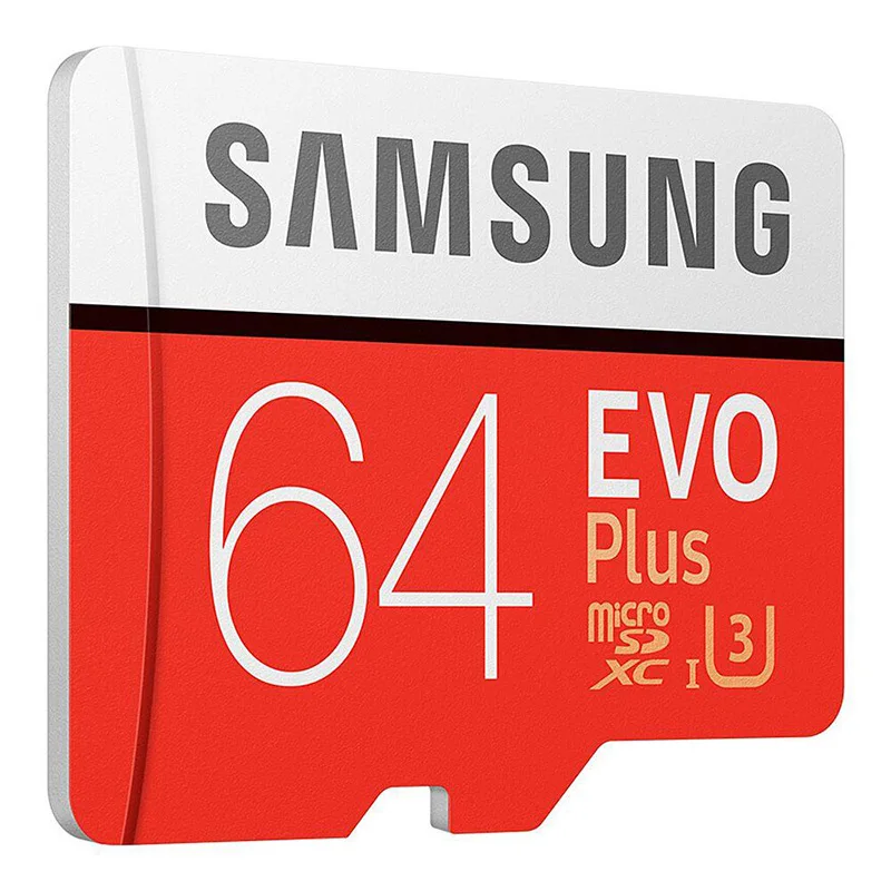 Карта Microsd SAMSUNG 64 Гб 128 256 г 512 ГБ 100 МБ/с. Class10 EVO Plus UHS 3 Micro SD карты памяти TF мини флеш
