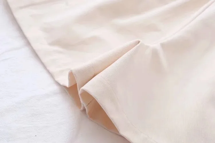 Летние женские шорты на шнуровке эластичные с завышенной талией большие из