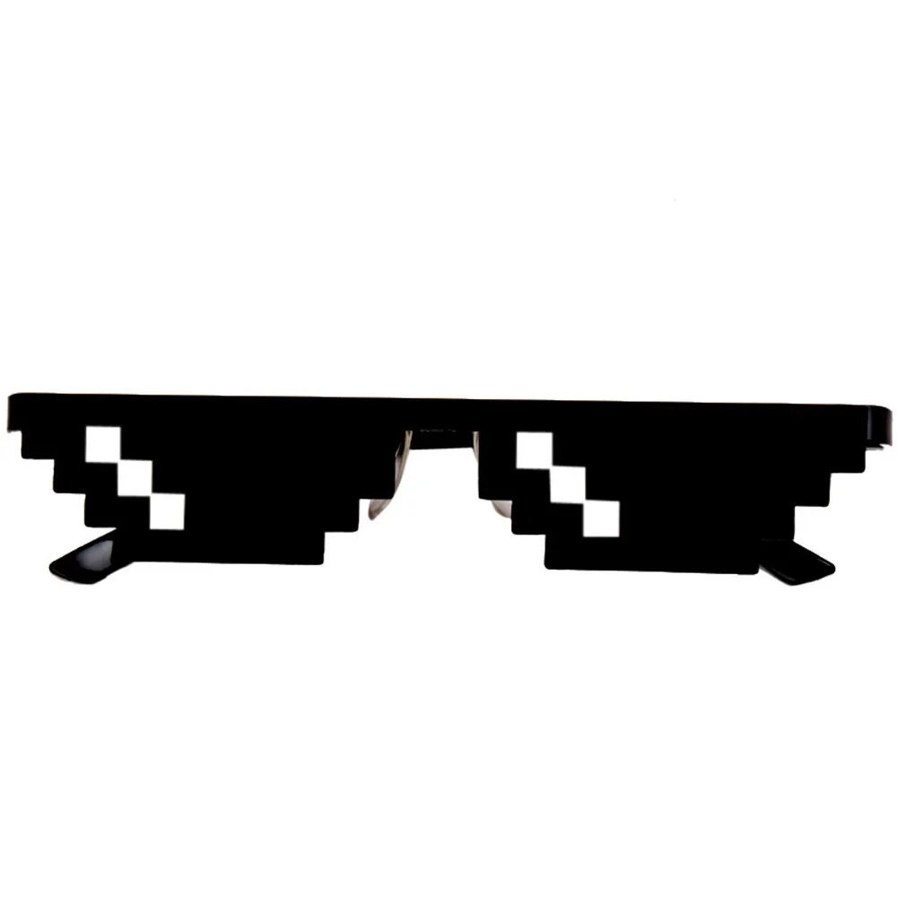 

Awesome Mosaic Glasses Thug Life Glasses 8 Bit Pixel Deal With It Sunglasses Party Sunglasses Toy For Children Adults Funny Toy