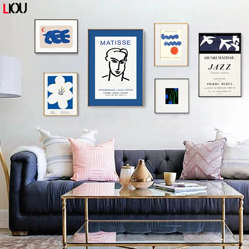 Настенные постеры Matisse в скандинавском стиле картины и принты абстрактных