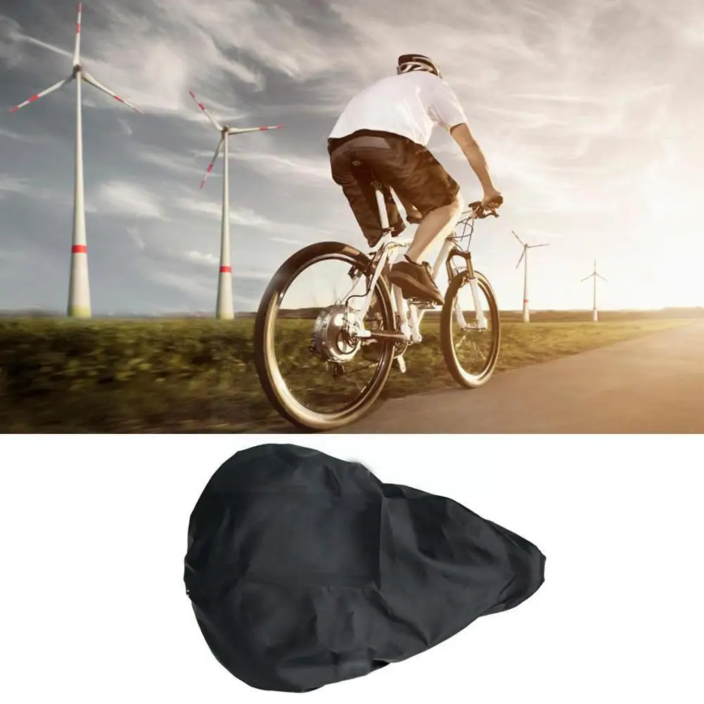 

Waterproof Bike Cover Rain Cover For Bicycle Saddle Elastic Dust And Rain Resistant Uv Protector Outdoor Bike Accessor V4w1