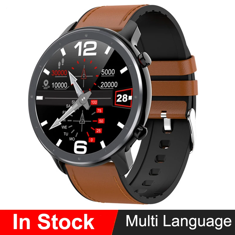 Смарт часы для мужчин ЭКГ + ППГ монитор артериального давления IP68