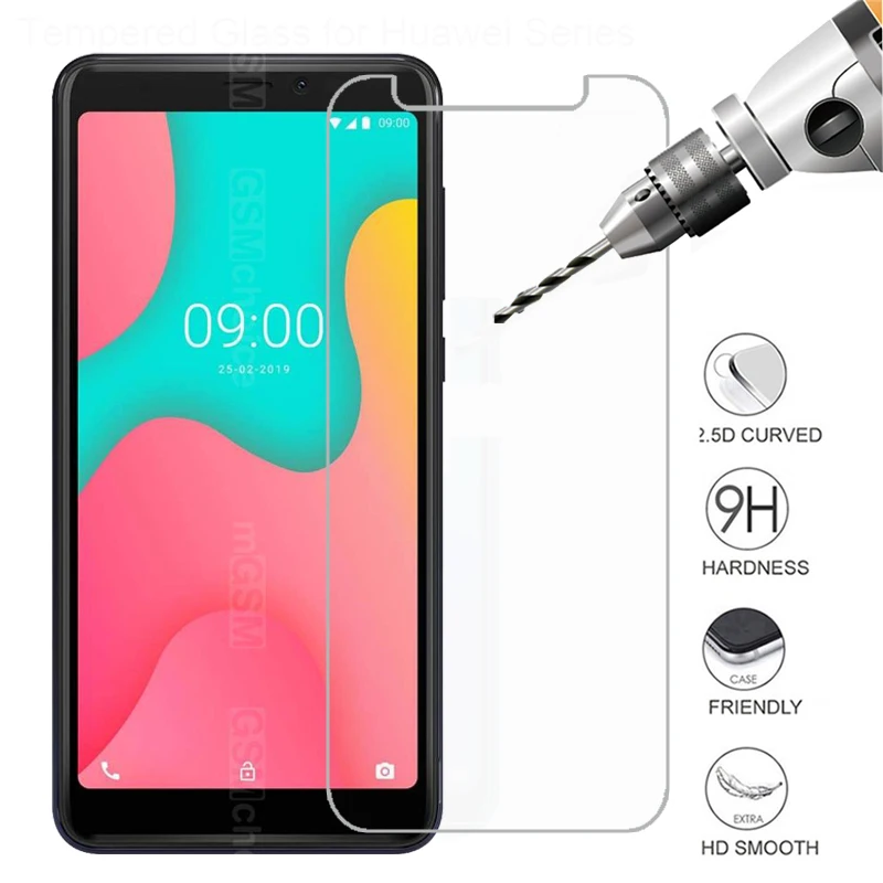 9H ультра тонкая пленка из закаленного стекла для WIKO Y60 Защита от царапин Передняя