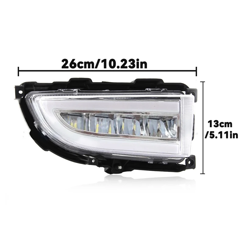 Светодиодные фары DRL для Mitsubishi Lancer 2004 2005 2006 дневные ходосветильник огни