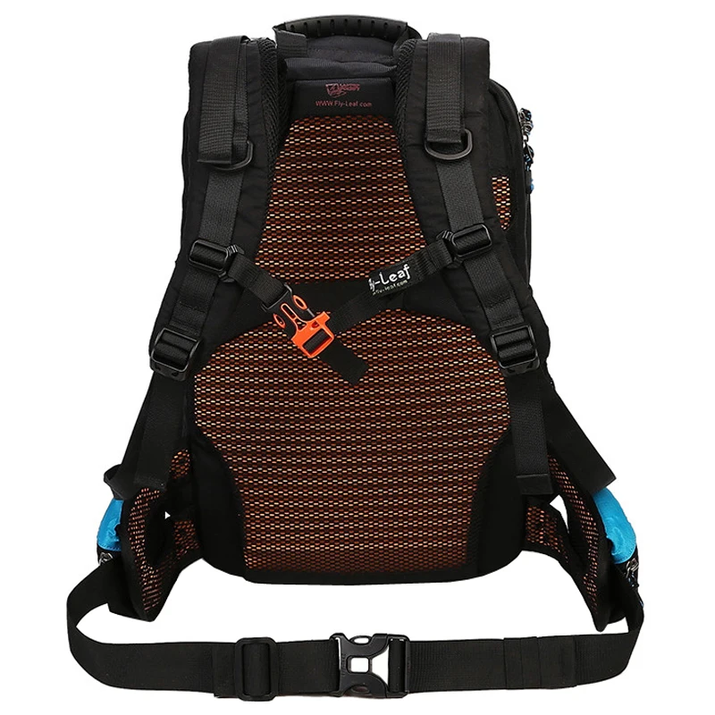 large space trolley photo slr case camera nylon bags big capacity camera waterproof w rain cover backpack bag free global shipping