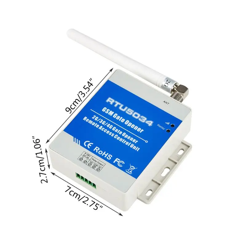 RTU5034 5024 2G GSM дверной Открыватель релейный переключатель система дистанционного