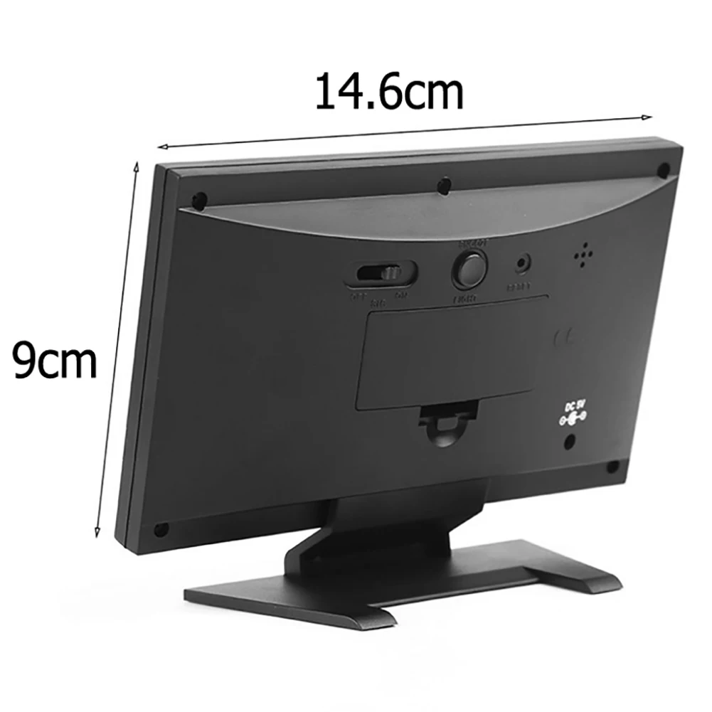 Многофункциональный светодиодный большой экран с подсветкой прогноз погоды