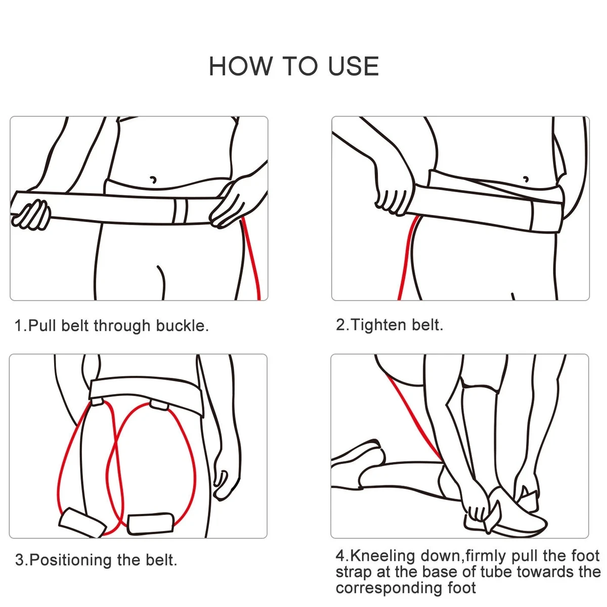 Для женщин 20lb красного цвета в стиле хип тренажер большой попой ремень ремешок