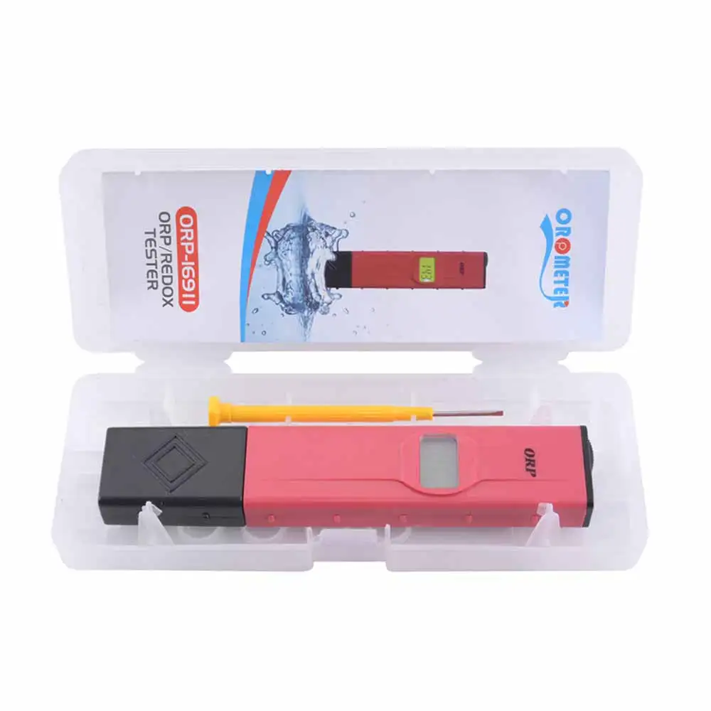 

ORP-16911 ORP/ Portable Redox Tester - 1999~1999mV Backlight Lcd Digital Water Quality Test Pen ORP Analyzer Test Monitor