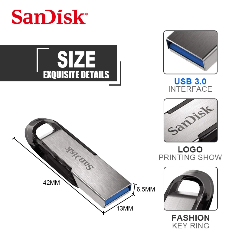 Флеш-накопитель SanDisk CZ73 256/128/64/32 ГБ usb 3 0 | Компьютеры и офис