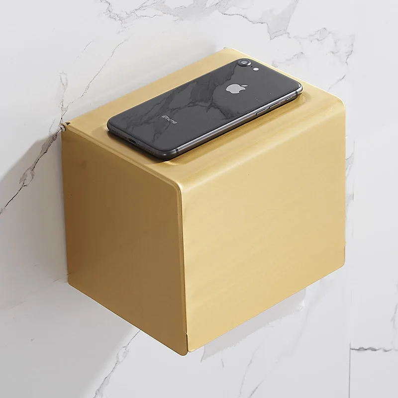 Золотой набор для ванной держатели полотенец аксессуары унитаза бумажная