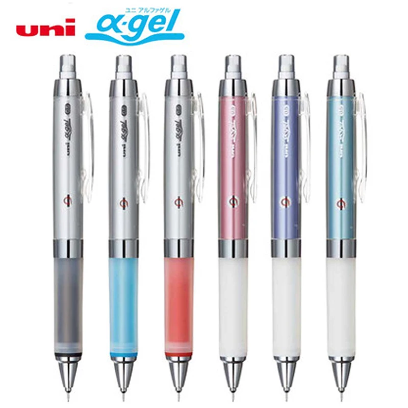 

Автоматическое вращение свинца Uni M5-858GG Alpha Gel Kuru Toga с механическим карандашом Super Grip 2 шт.-0,5 мм 2019