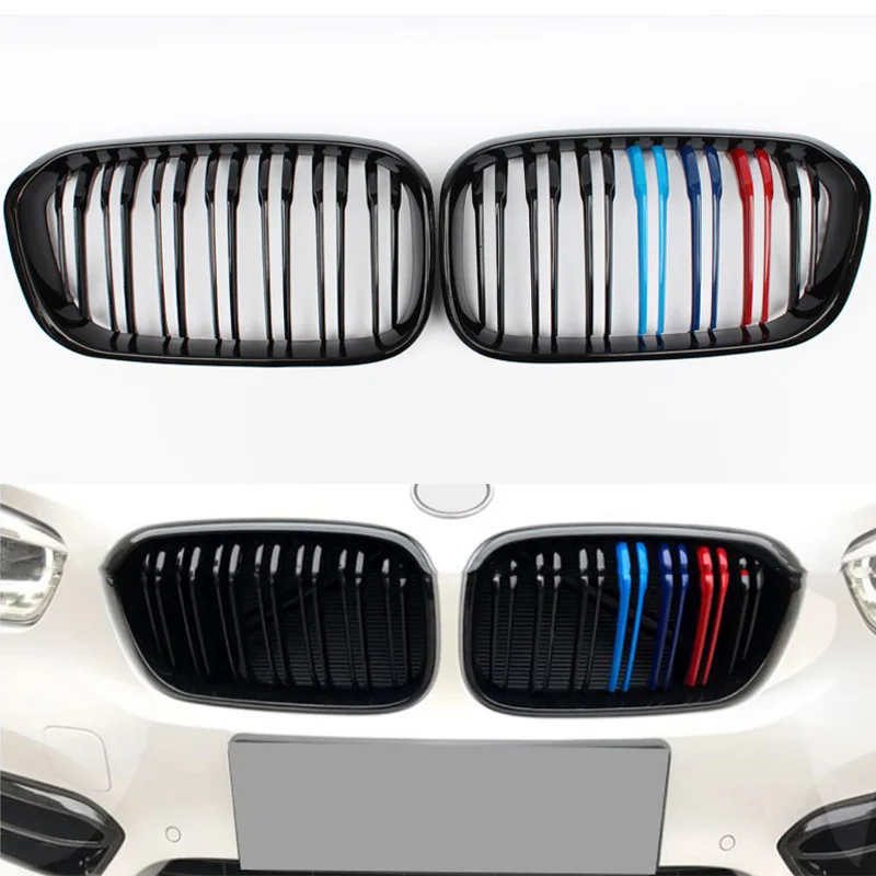 Передняя решетка планка for1 серия F20 F21 116i 118i 120i 125i M140i хэтчбек LCI 2015 2018 двойная линия