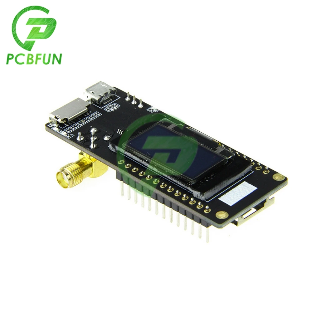 LoRa32 V2.1 433 МГц 868 915 ESP32 LoRa OLED 0 96 дюймовая SD карта Bluetooth WI FI Беспроводной модуль ESP 32 SMA
