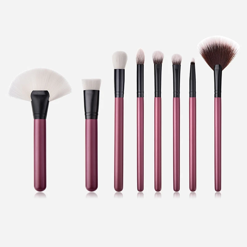 

Fashion Makeup Brushes Set Wooden Foundation Eyebrow Eyeshadow Brush Cosmetic Brush Tools
