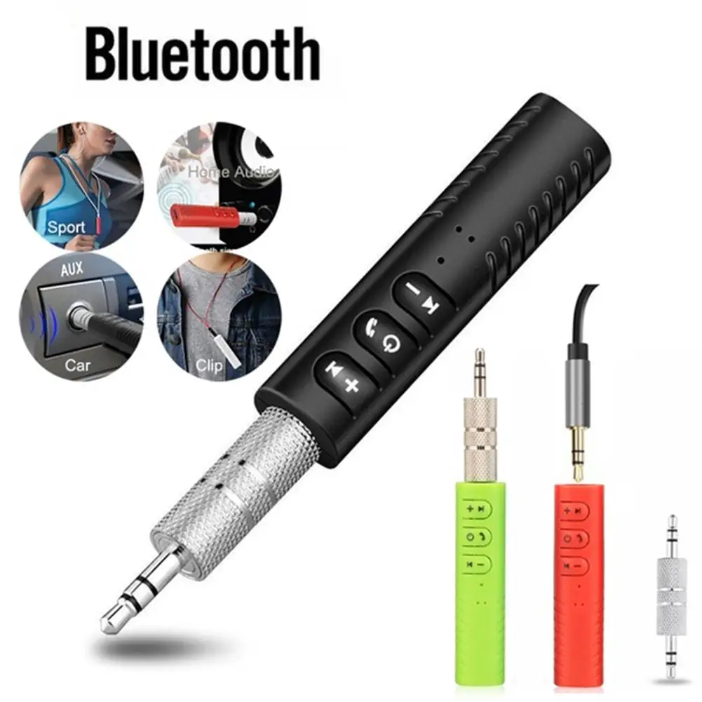 Гарнитура Bluetooth автомобильный комплект с зажимом 3 5 мм разъем AUX Беспроводная