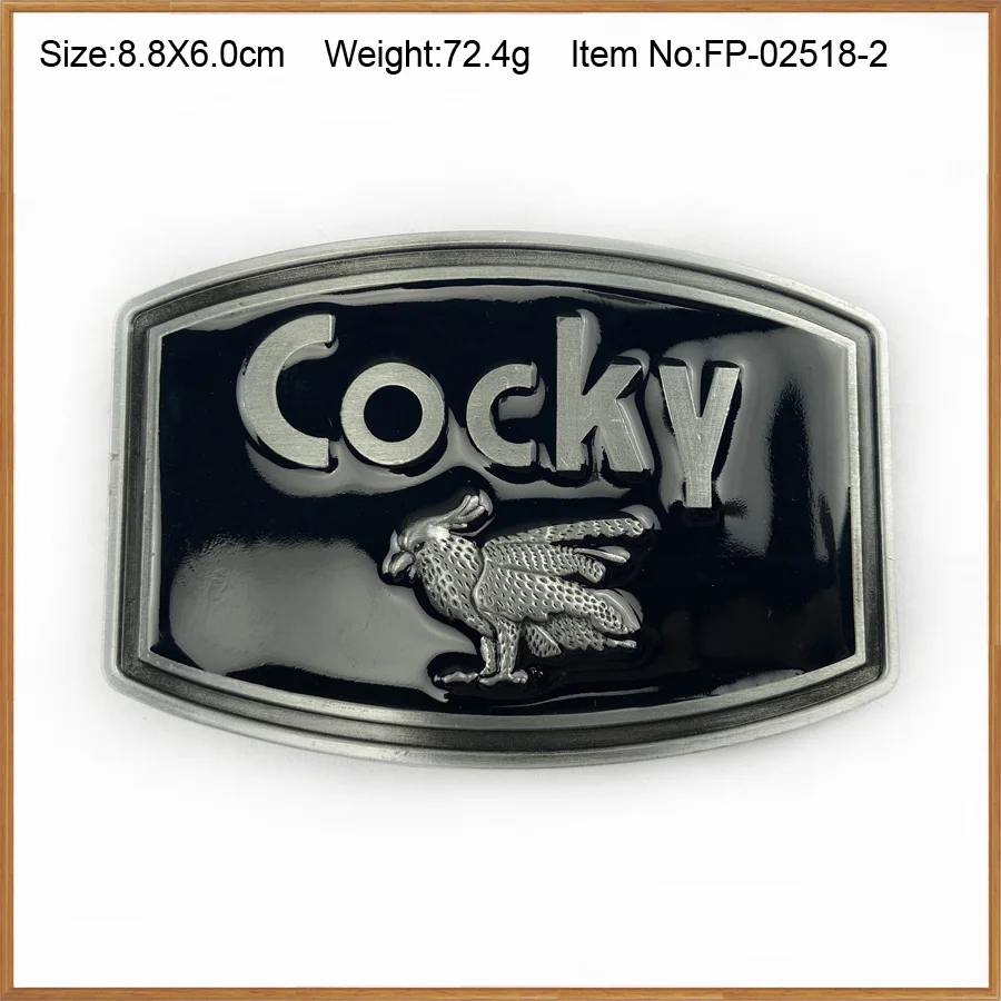 BuckleClub ретро оптовая продажа цинковый сплав Черный дерзкий джинсов в подарок